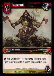 World of Warcraft: Heroes of Azeroth (Base Set) card 9 Gorebelly