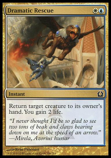 Magic the Gathering: Return to Ravnica (Base Set) card 156 Dramatic Rescue