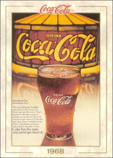 Coca-Cola Collection Series 1 (Base Set) card 75 Something Old Something New