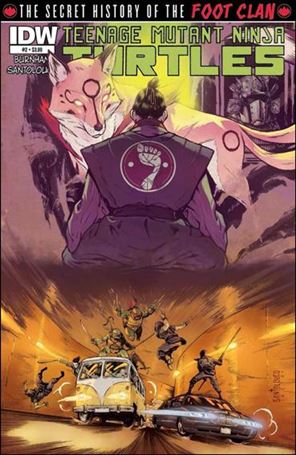 Teenage Mutant Ninja Turtles: The Secret History of the Foot Clan issue 2 Mateus Santolouco Cover
