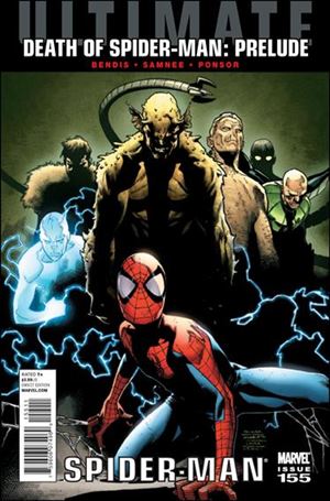 Ultimate Spider-Man (2000) issue 155 Olivier Coipel Cover