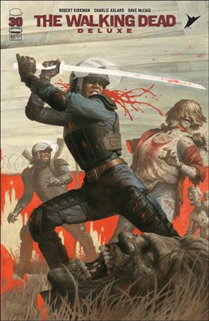 Walking Dead Deluxe issue 45-C Paolo Rivera Cover