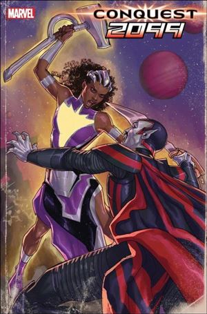 Conquest 2099 issue 4-C Pete Woods Cover