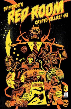 Red Room: Crypto Killaz! issue 3-D Jim Mahfood 1:15 Cover