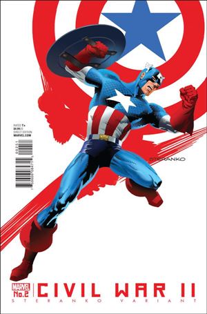 Civil War II issue 2-D Jim Steranko Cover