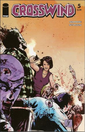 Crosswind issue 5-C Walking Dead #54 Tribute Cover