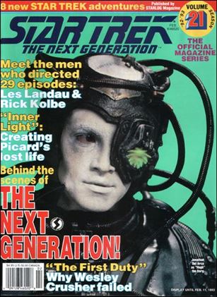Official Star Trek: The Next Generation Magazine issue 21