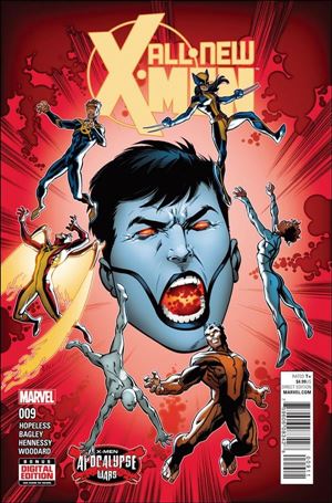 All-New X-Men (2016) issue 9 Mark Bagley Cover