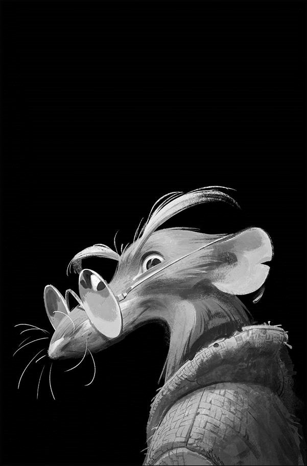 Animal Castle Vol. 2 issue 2-E Felix Delep 1:30 Black and White Cover