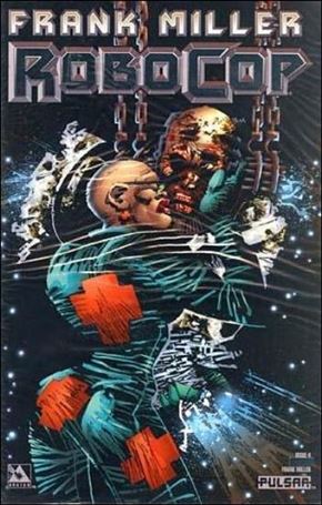 Frank Miller's Robocop issue 4-D Platinum Foil Cover