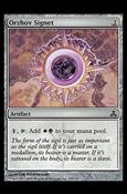 Magic the Gathering: Guildpact (Base Set) card 155 Orzhov Signet