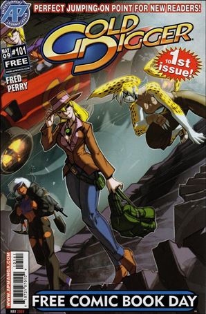 Gold Digger (1999) issue 101-B Free Comic Book Day Edition