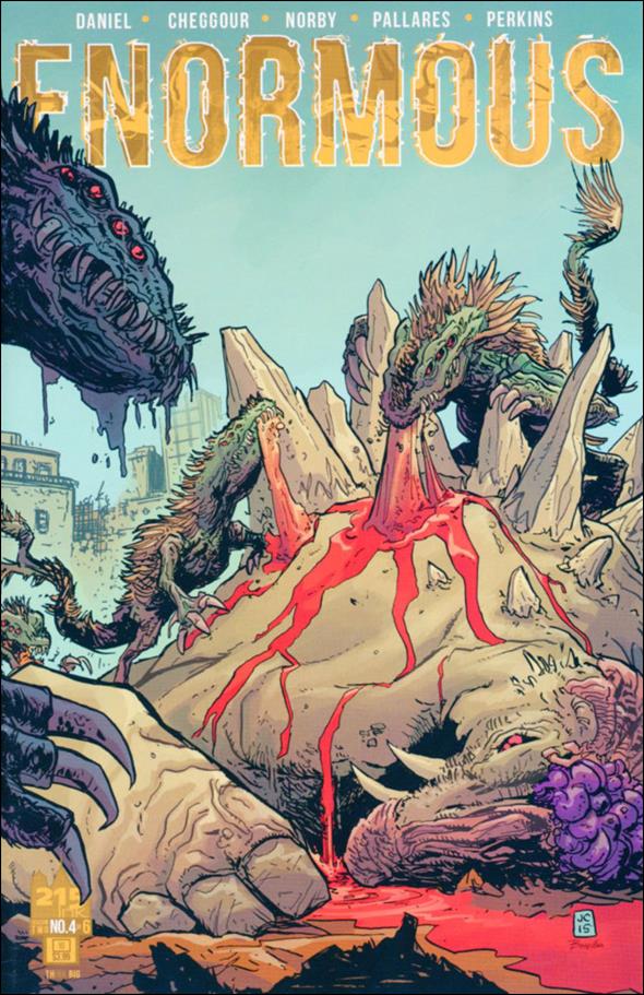 Enormous (2015) issue 4-B Jason Copland Cover