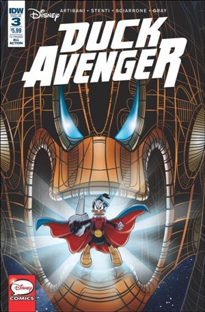 Duck Avenger issue 3 Standard Cover