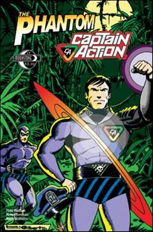 Phantom - Captain Action issue 1-C Michael T. Gilbert Cover
