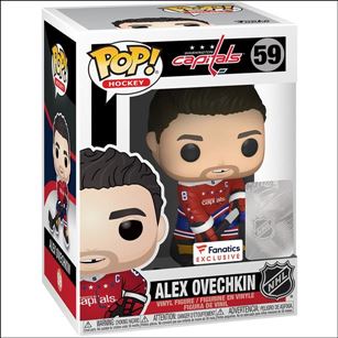 Pop! Hockey figure 59 Alex Ovechkin (Red Jersey) Fanatics Exclusive