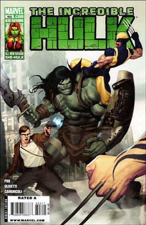 Incredible Hulk (1968) issue 603 Ariel Olivetti Cover