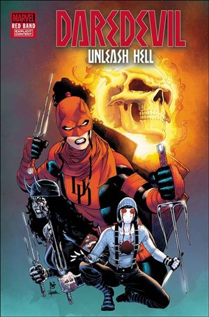 Daredevil: Unleash Hell - Red Band issue 5-B Paulo Siqueira Cover (Unbagged)