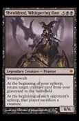 Magic the Gathering: New Phyrexia card 73 Sheoldred, Whispering One