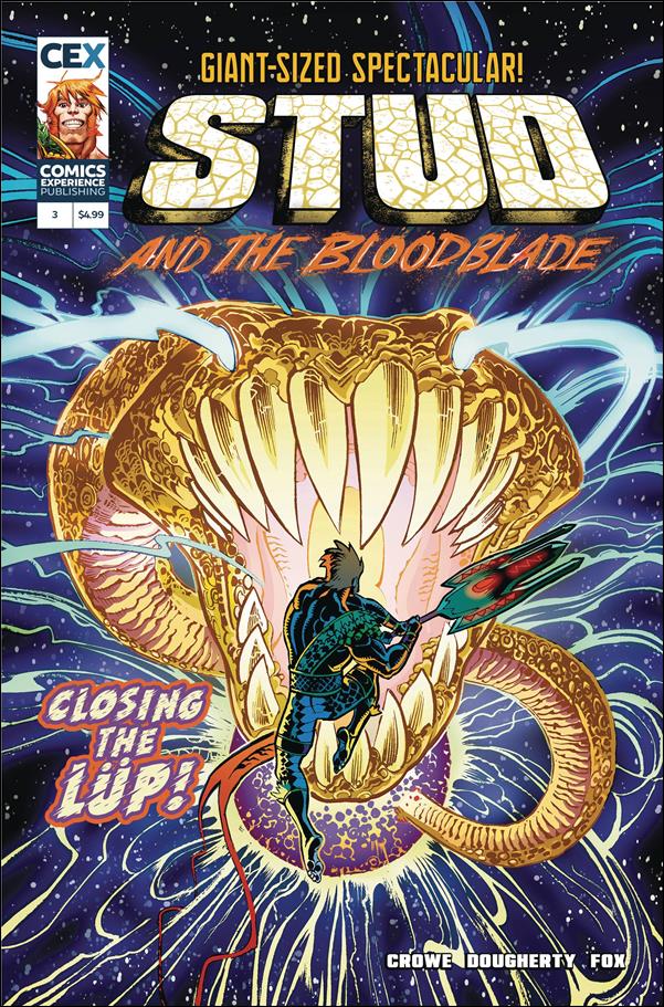 Stud and the Bloodblade issue 3 Jed Dougherty Cover