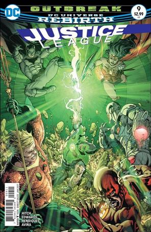 Justice League (2016) issue 9 Fernando Pasarin Cover