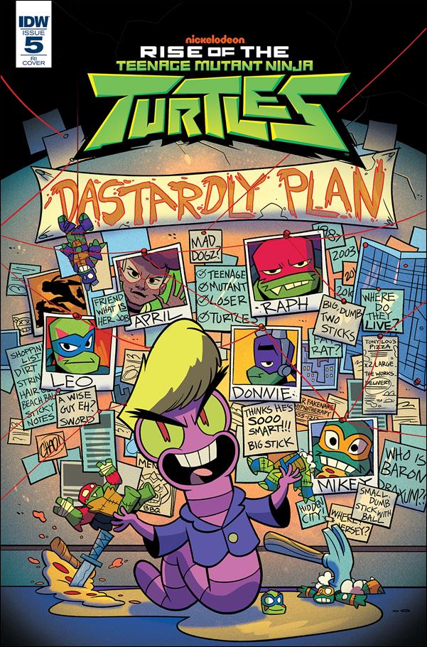 Rise of the Teenage Mutant Ninja Turtles issue 5-B Chad Thomas 1:10 Cover