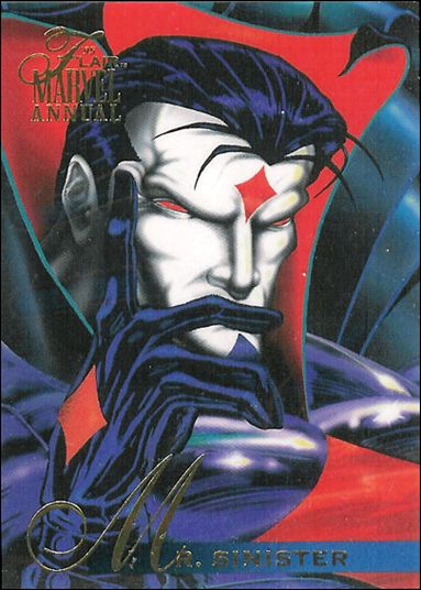 Marvel Annual Flair '95 (Base Set) card 27 Mr. Sinister