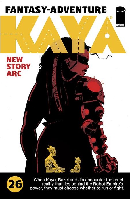 Kaya issue 26 Wes Craig Cover