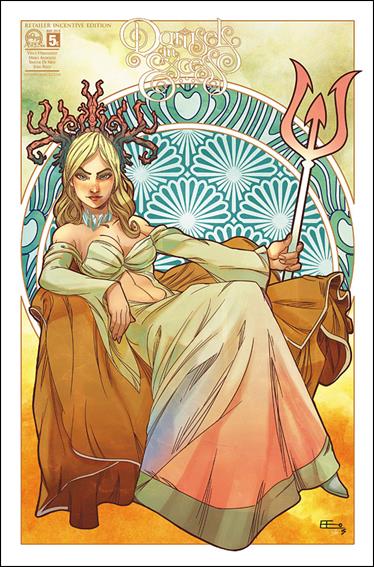 Damsels in Excess issue 5-C Emilio Lopez 1:10 Cover