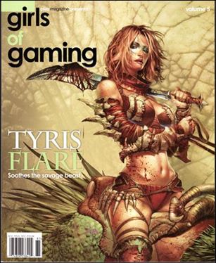 Girls of Gaming issue 5 Tyris Flare Cover