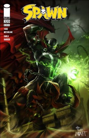 Spawn issue 320-C Francesco Mattina Cover