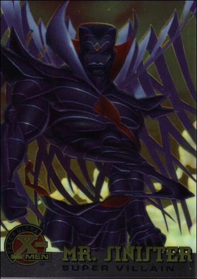 1996 Fleer Ultra X-Men All Chromium (Base Set) card 71 Mr. Sinister