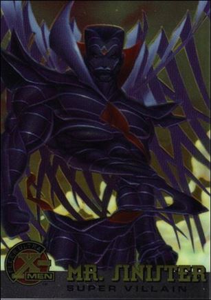 1996 Fleer Ultra X-Men All Chromium (Base Set) card 71 Mr. Sinister