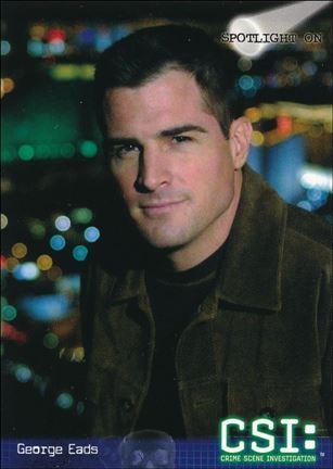 CSI: Crime Scene Investigation - Series Two (Base Set) card 62 Spotlight On George Eads