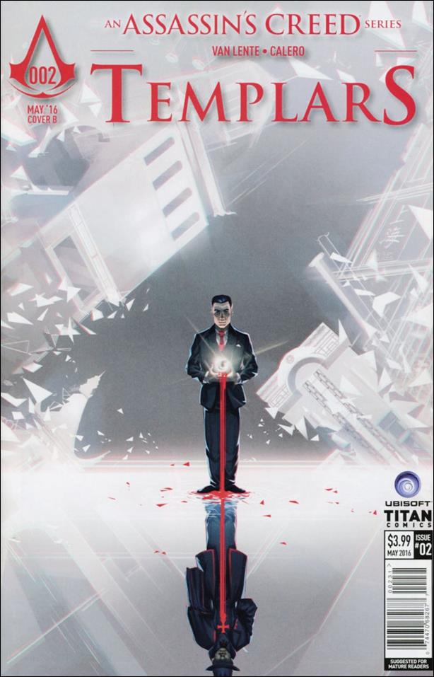 Assassin's Creed: Templars issue 2-C Verity Glass Cover
