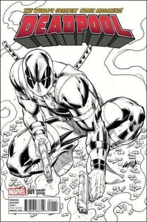 Deadpool (2016) issue 1-N  Rob Liefeld Sketch Cover 1/1500