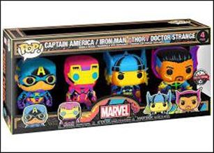 POP! Marvel Multi-Packs figure nn19 Captain America/Iron Man/Thor/Doctor Strange (4 pa