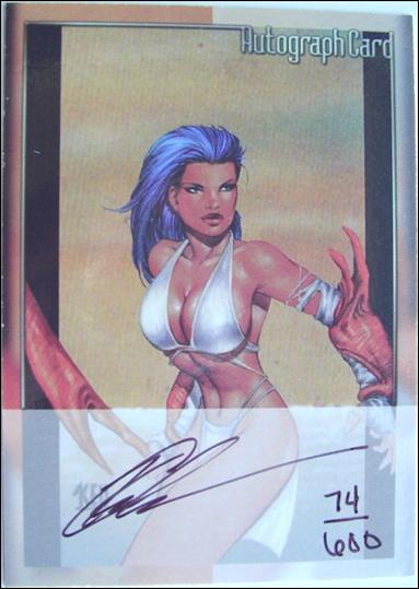 Michael Turner's Fathom (Autograph Subset) card nn-K Cha Keu Cha 1/600