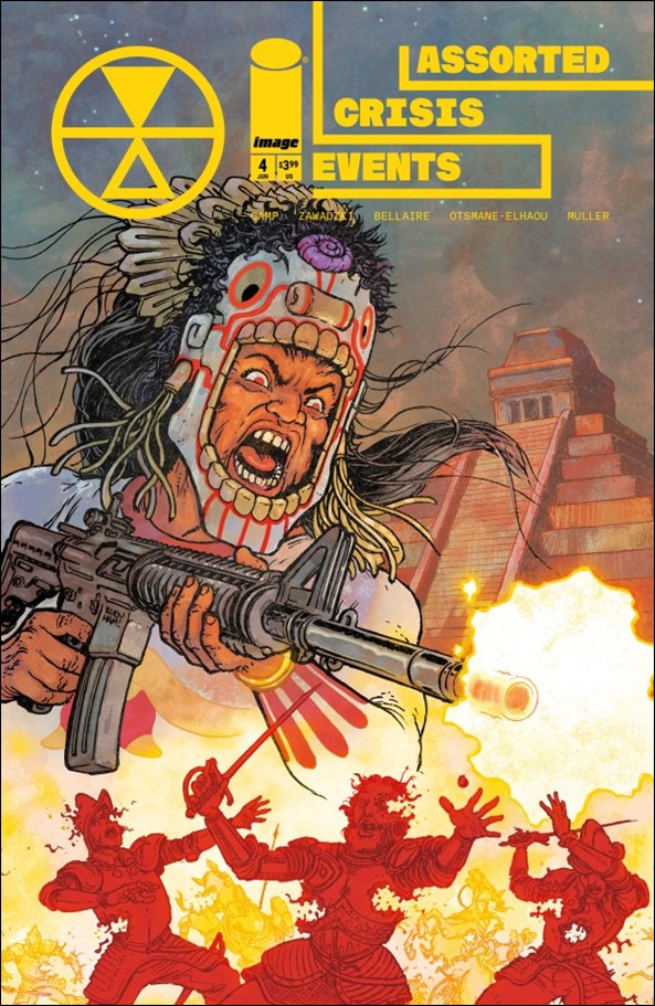 Assorted Crisis Events issue 4-C Chris Burnham 1:25 Cover
