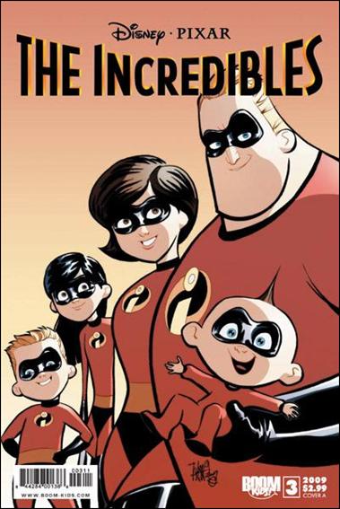 Incredibles: City of Incredibles issue 3 Incredibles Family Cover