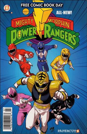 Mighty Morphin Power Rangers, a Free Comic Book Day Comicbook Cover Image 1
