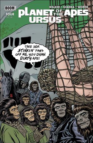 Planet of the Apes: Ursus issue 4-B Michael Allred Cover