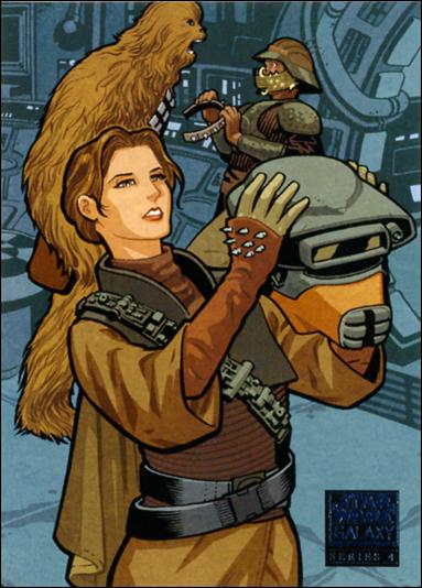 Star Wars Galaxy: Series 4 (Base Set) card 26 Cliff Chang