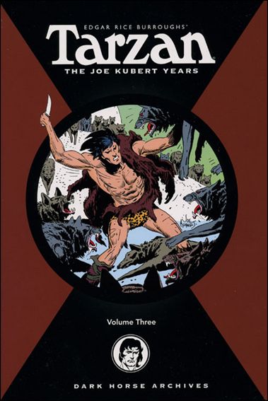 Tarzan: The Joe Kubert Years issue 3 Dust Jacket