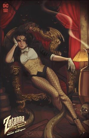 Zatanna: Bring Down the House issue 4-C Joshua 'Sway' Swaby Cardstock Cover