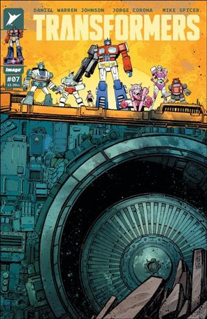 Transformers (2023) issue 7-B Jorge Corona Cover