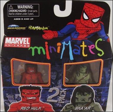 Marvel Minimates figure 71 Red Hulk and Ska'ar