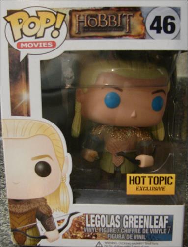 POP! Movies figure 46-B Legolas Greenleaf (Blue Eyes) Hot Topic Exclusive