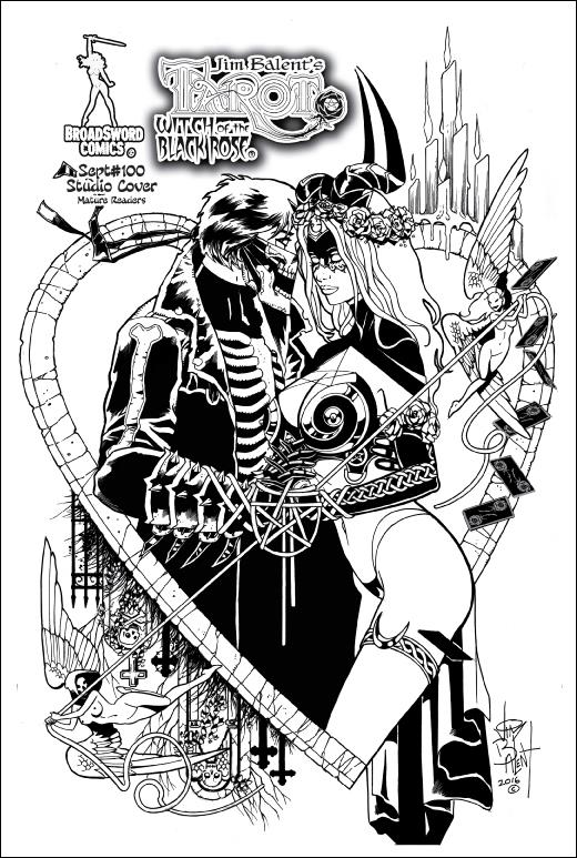 Tarot: Witch of the Black Rose issue 100-C Studio Cover 1:10