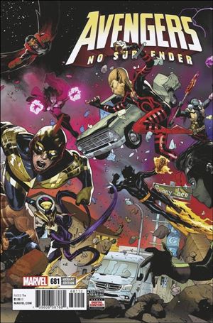 Avengers (1963) issue 681-C Aaron Kim Jacinto Cover (3rd Printing)